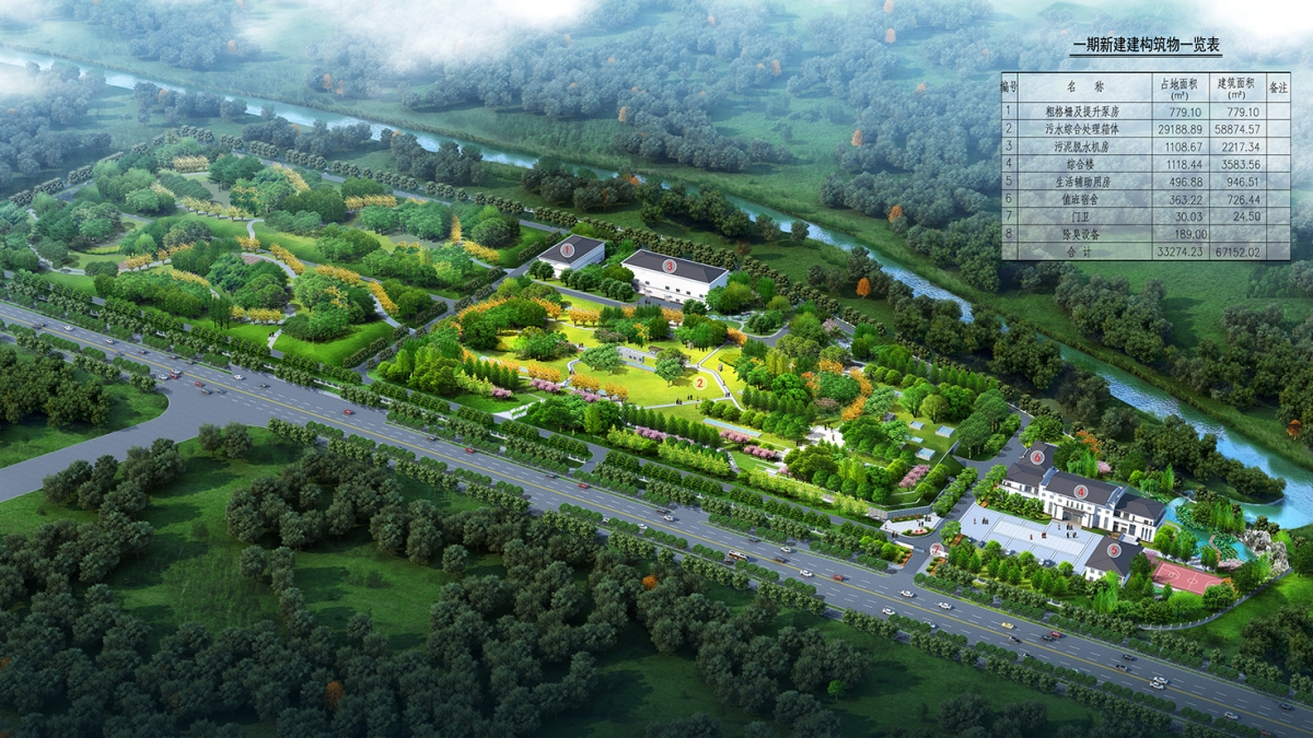 长沙临空经济区综合污水处理中心