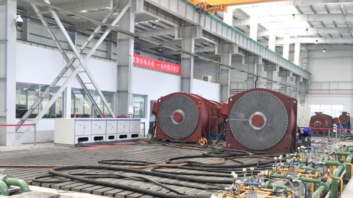 精基科技（嘉兴）有限公司高压永磁同步电动机、变频器性能试验室