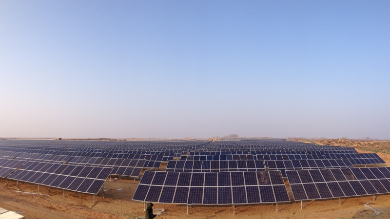 陕西比亚迪榆林300MW光伏地面电站EPC总承包