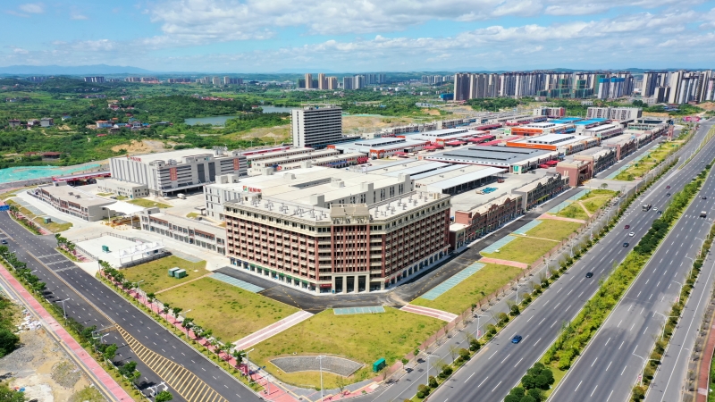 服务国家骨干冷链物流基地建设！湘南地区最大的农产品智慧冷链物流商贸中心竣工验收