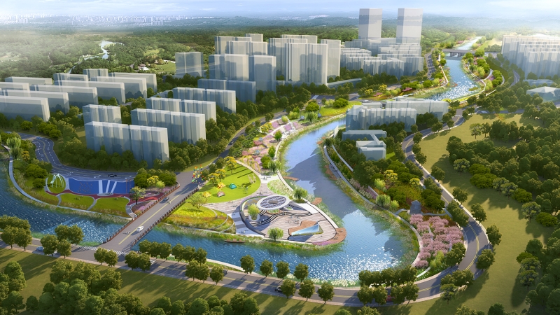 龙王港流域环境景观提升示范段项目概念性方案研究